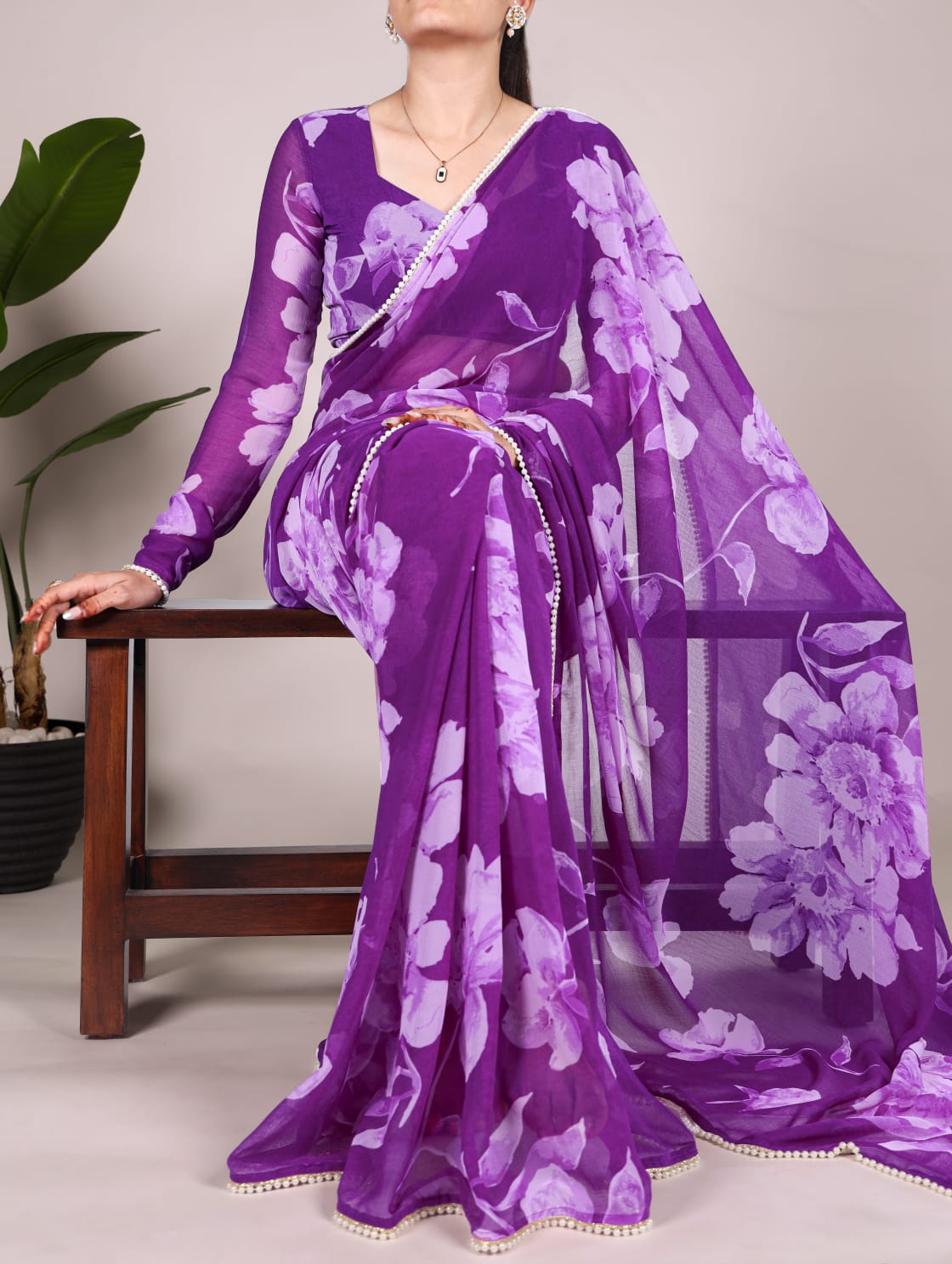 Chiffon Saree