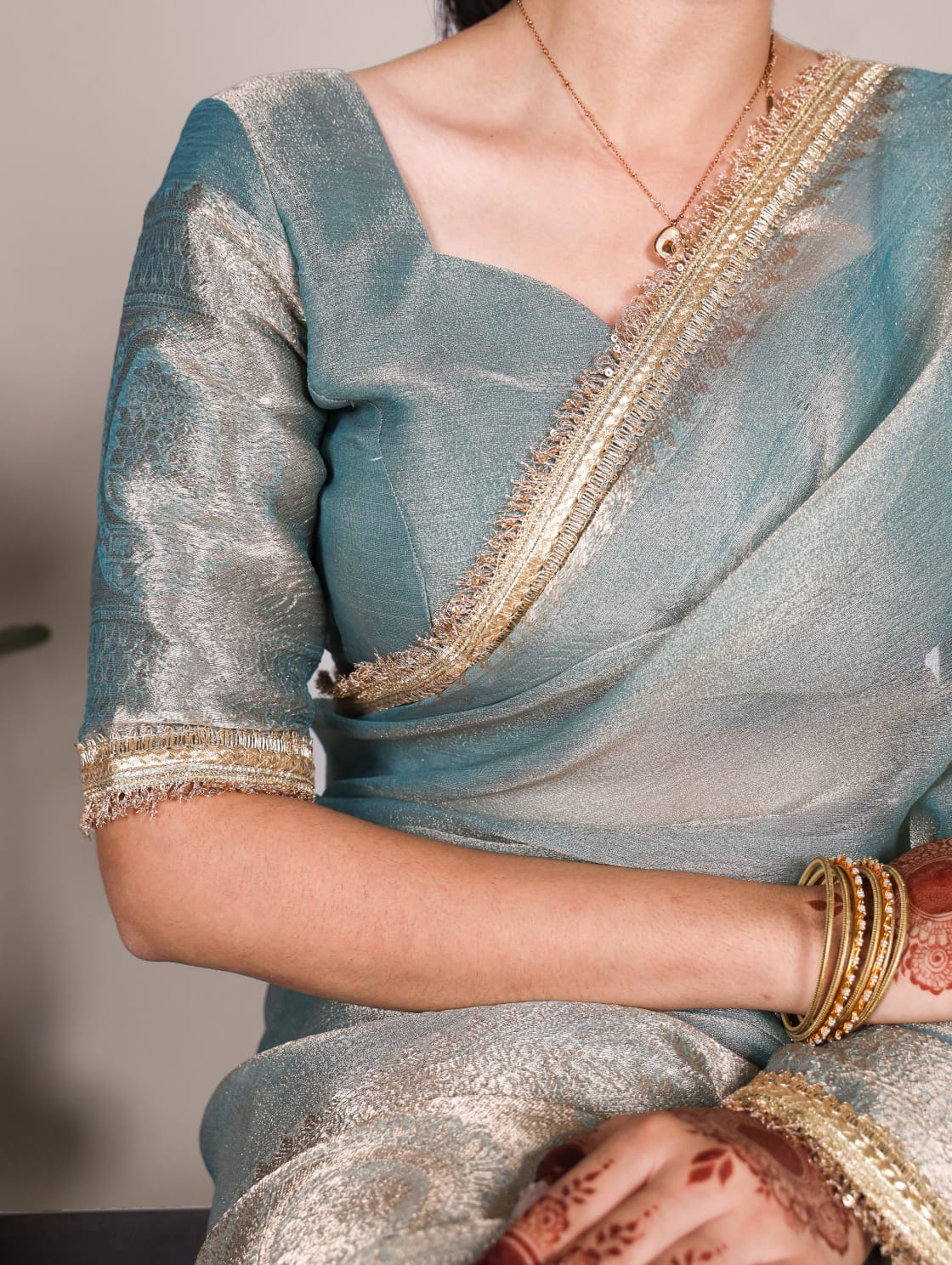 Tissue Saree