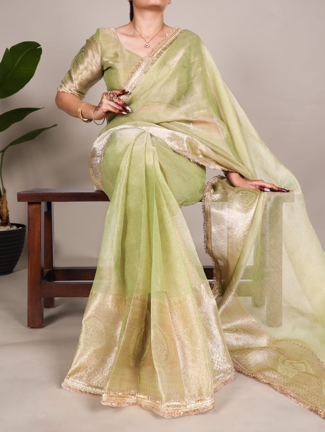 Tissue Saree