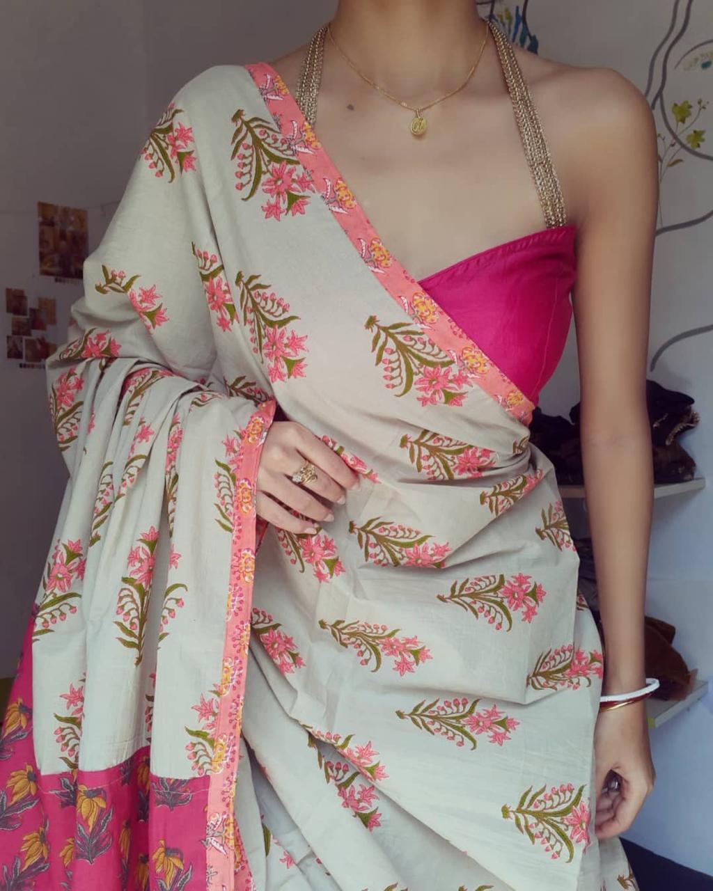 Cotton Saree