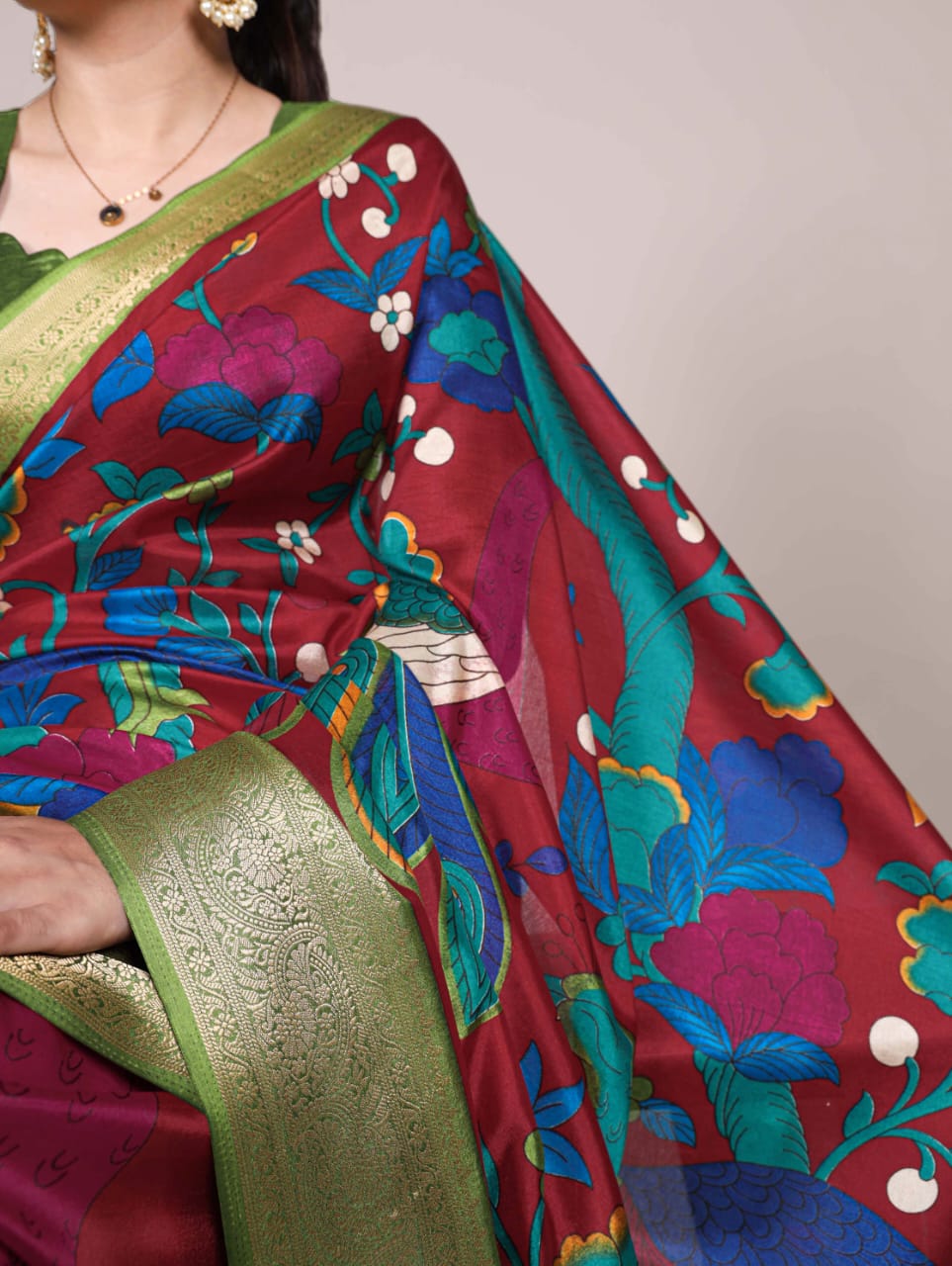 Tissue Saree