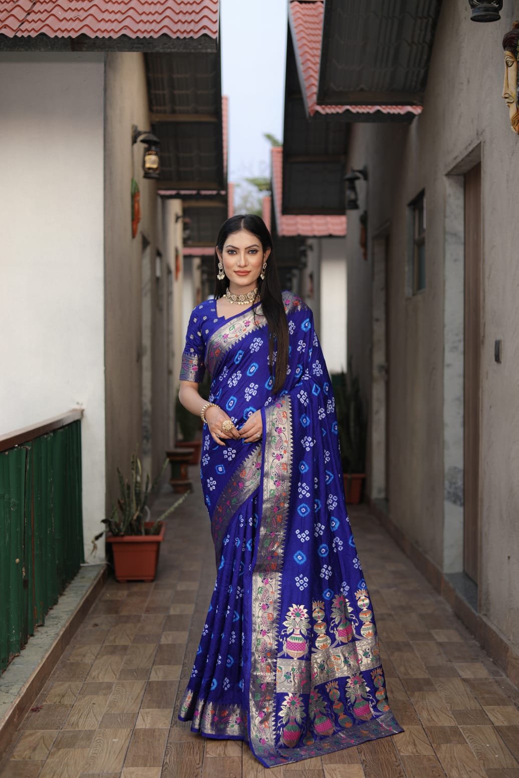 Bandhani Saree