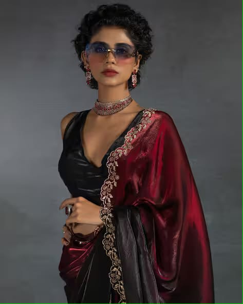 Sequins Saree