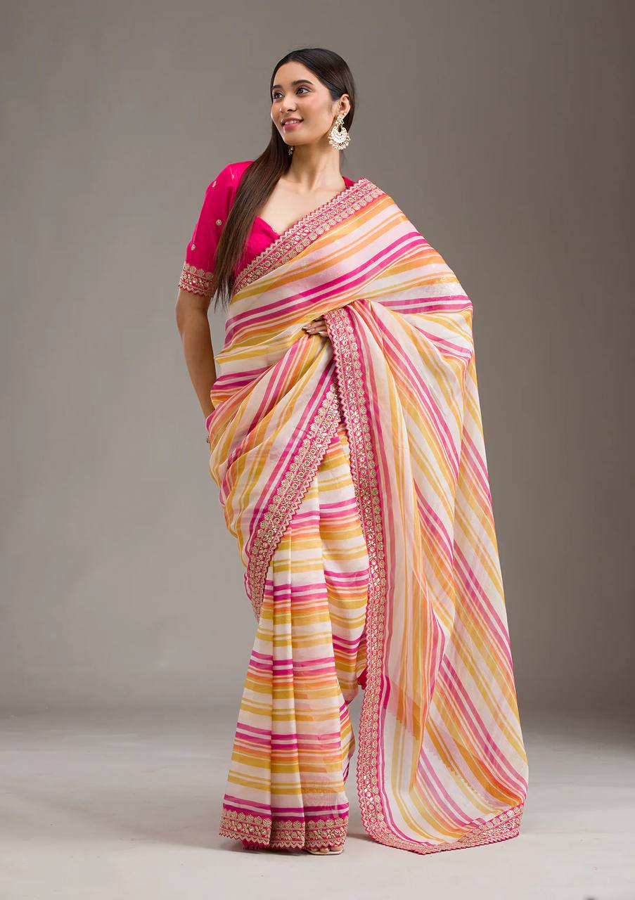 Sequins Saree