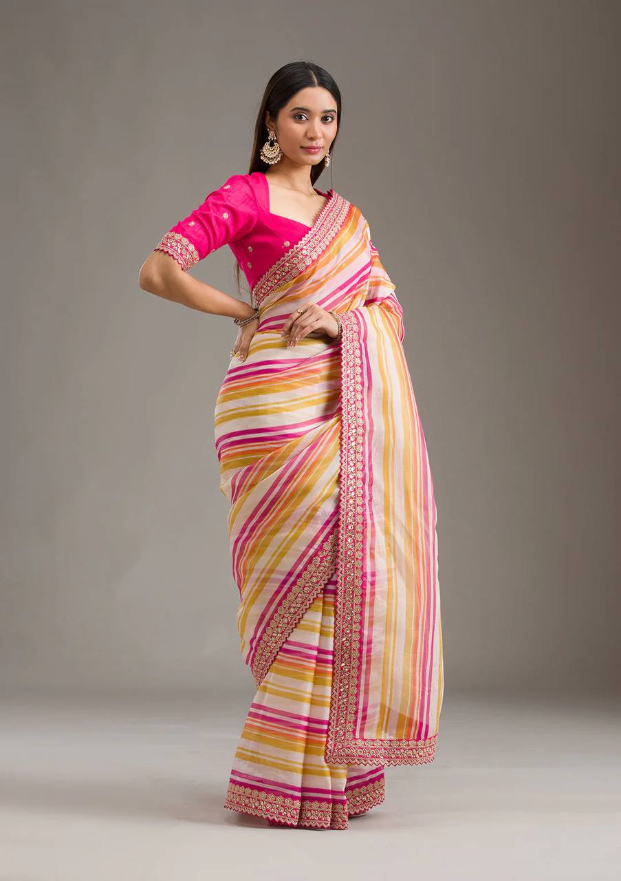 Sequins Saree