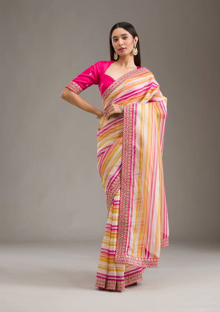 Sequins Saree