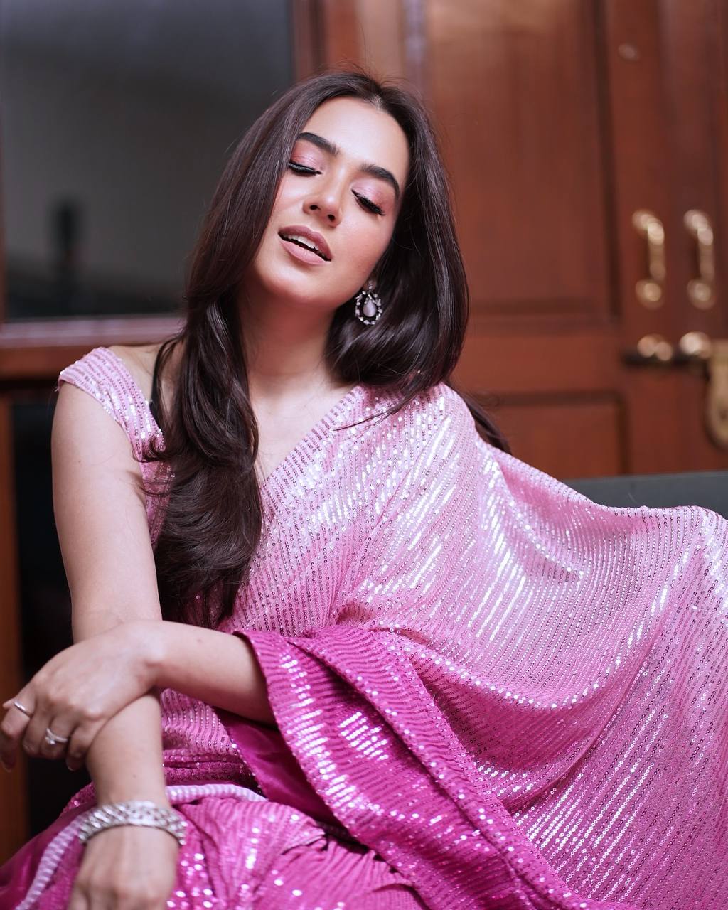 Sequins SAREE