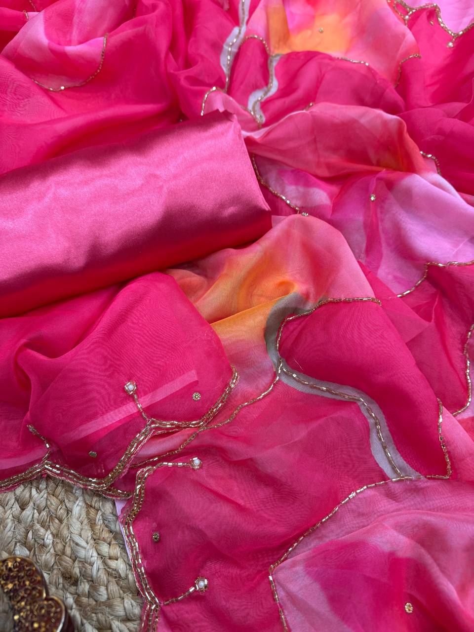 Organza Saree