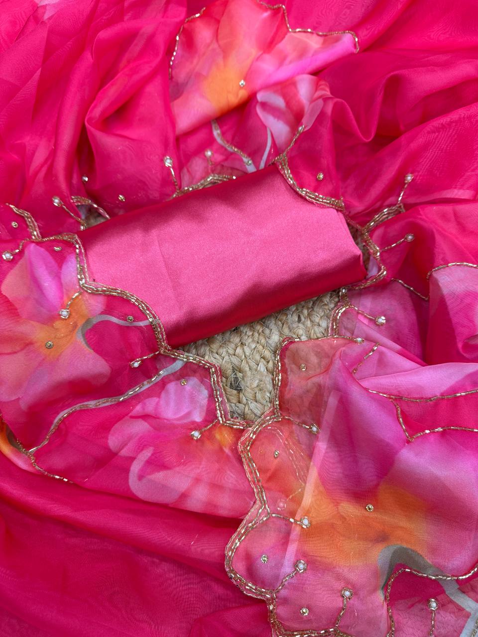 Organza Saree