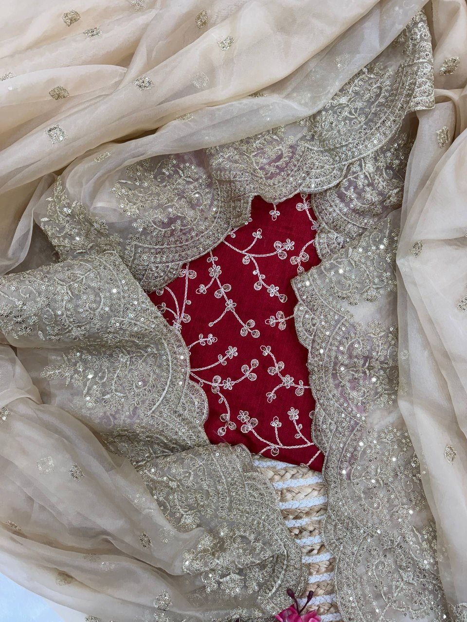 Sequins Saree
