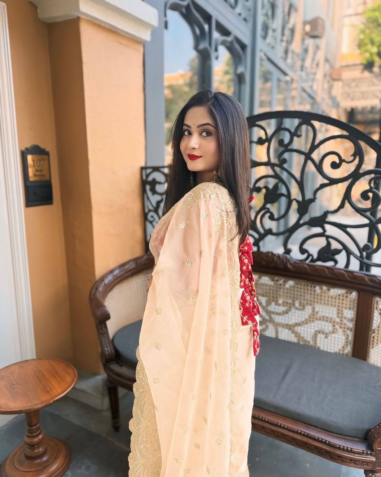Sequins Saree