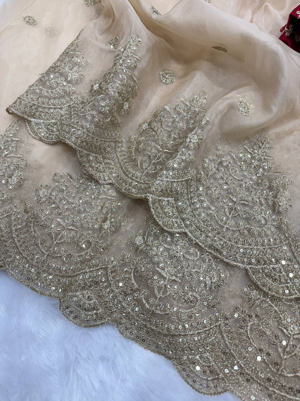 Sequins Saree