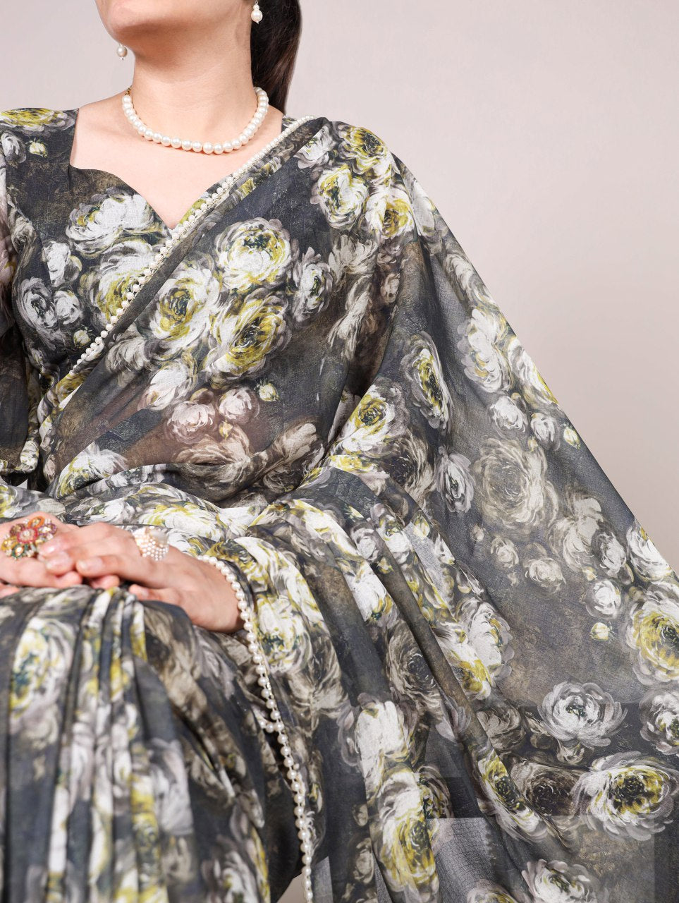 Georgette Saree