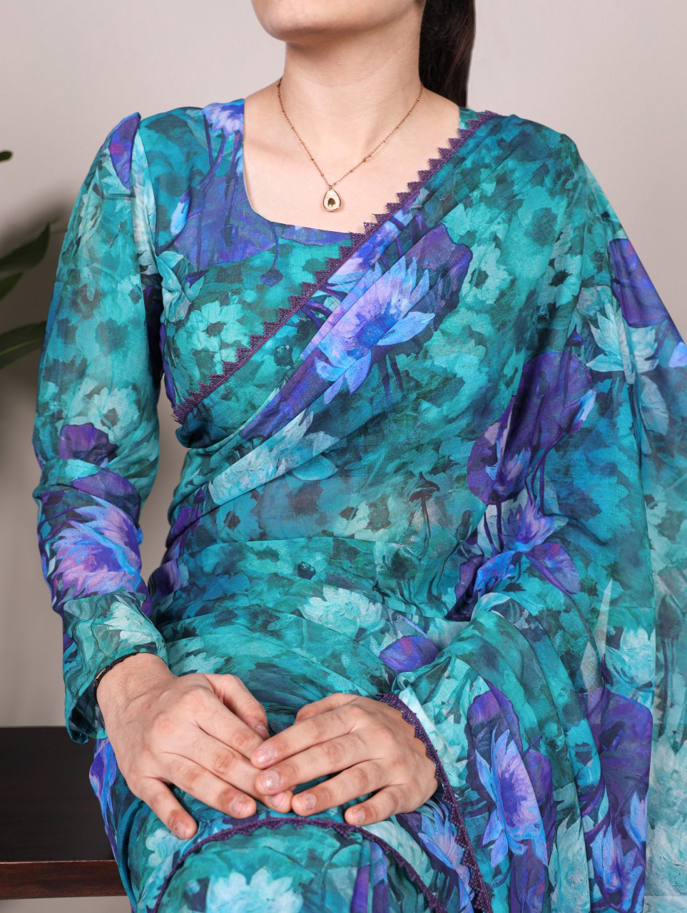 Georgette Saree
