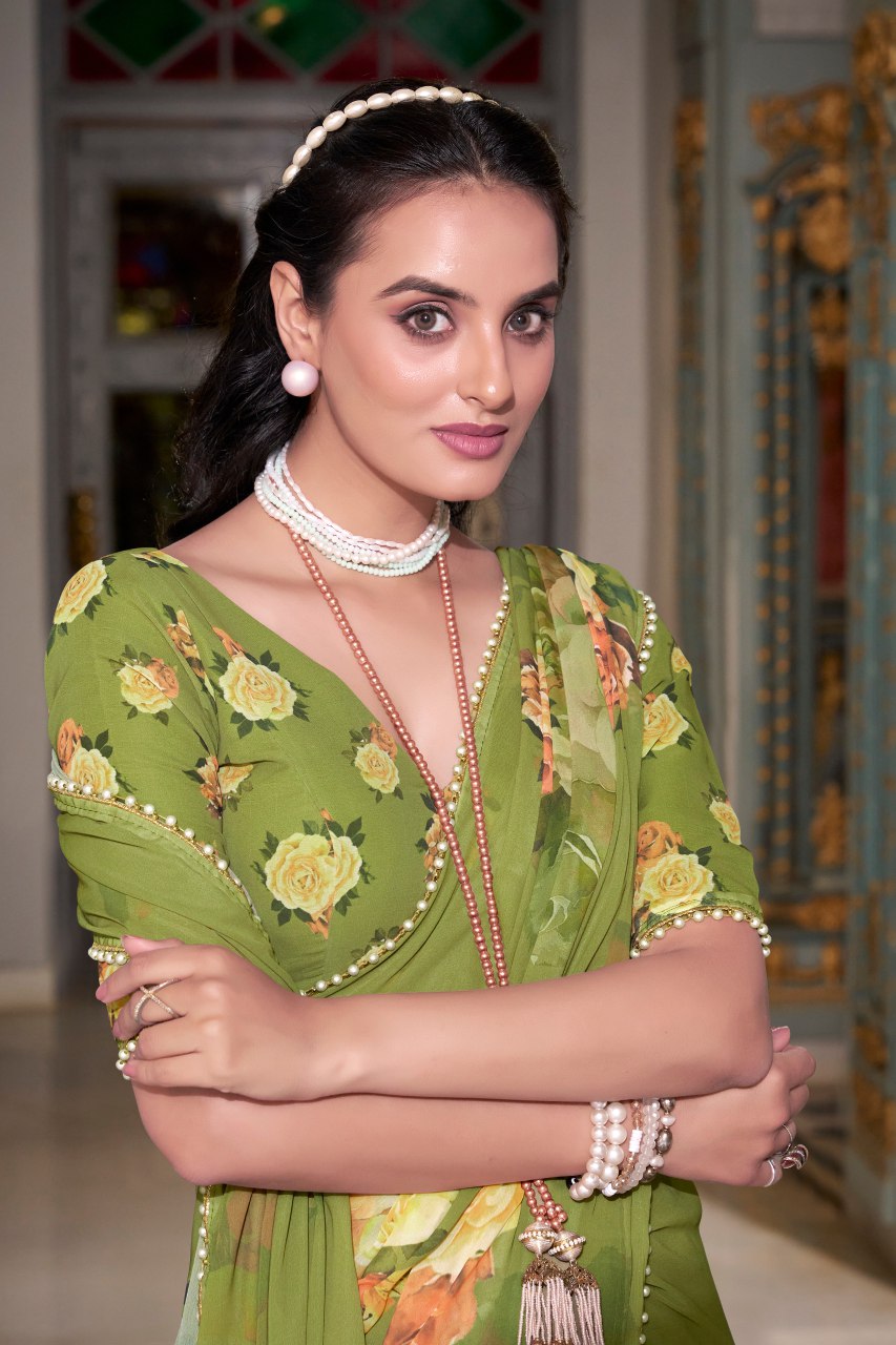Georgette Saree