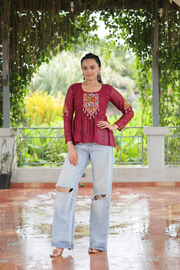 Navratri Kurti Top