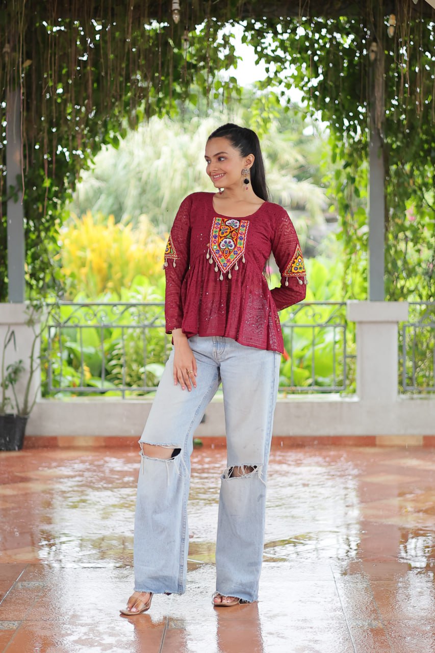 Navratri Kurti Top