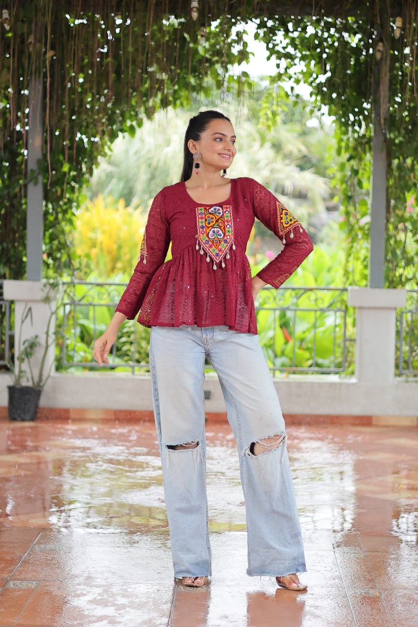Navratri Kurti Top