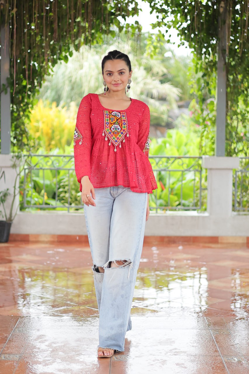 Navratri Kurti Top