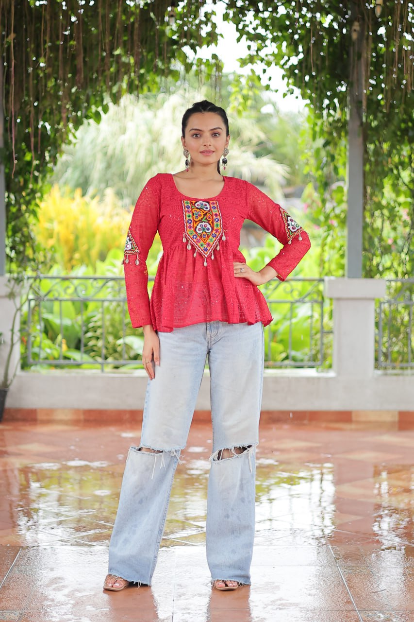 Navratri Kurti Top
