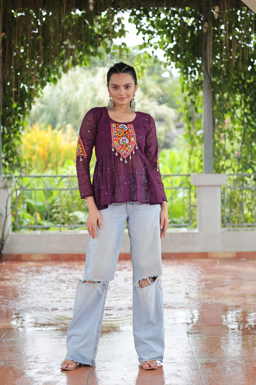 Navratri Kurti Top