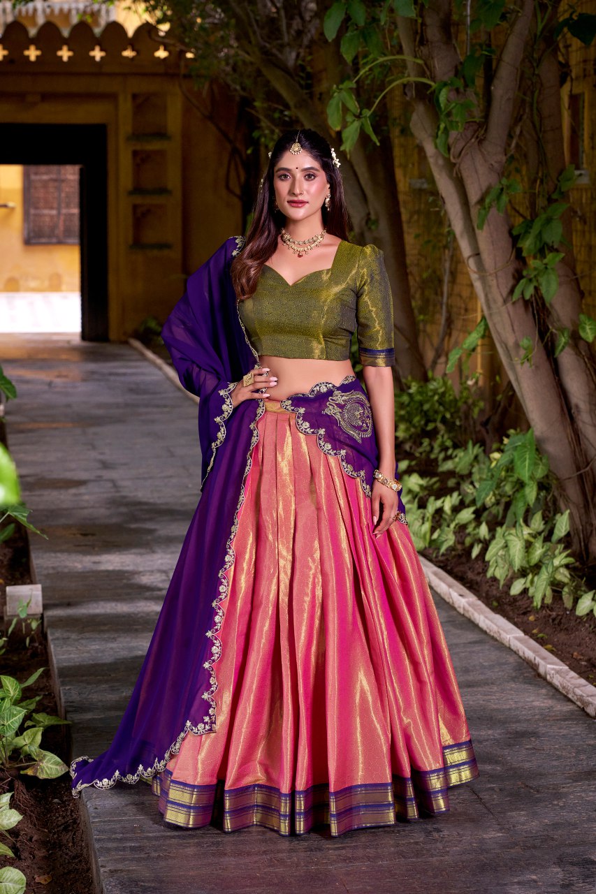 South Indian Lehenga Choli