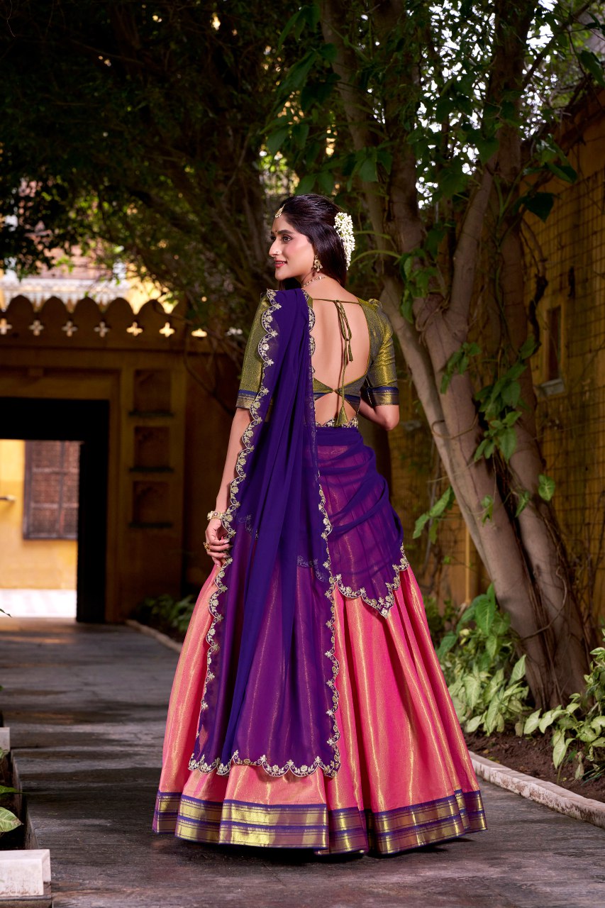 South Indian Lehenga Choli
