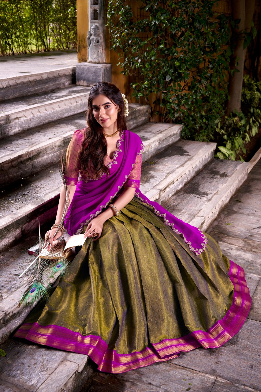 South Indian Lehenga Choli