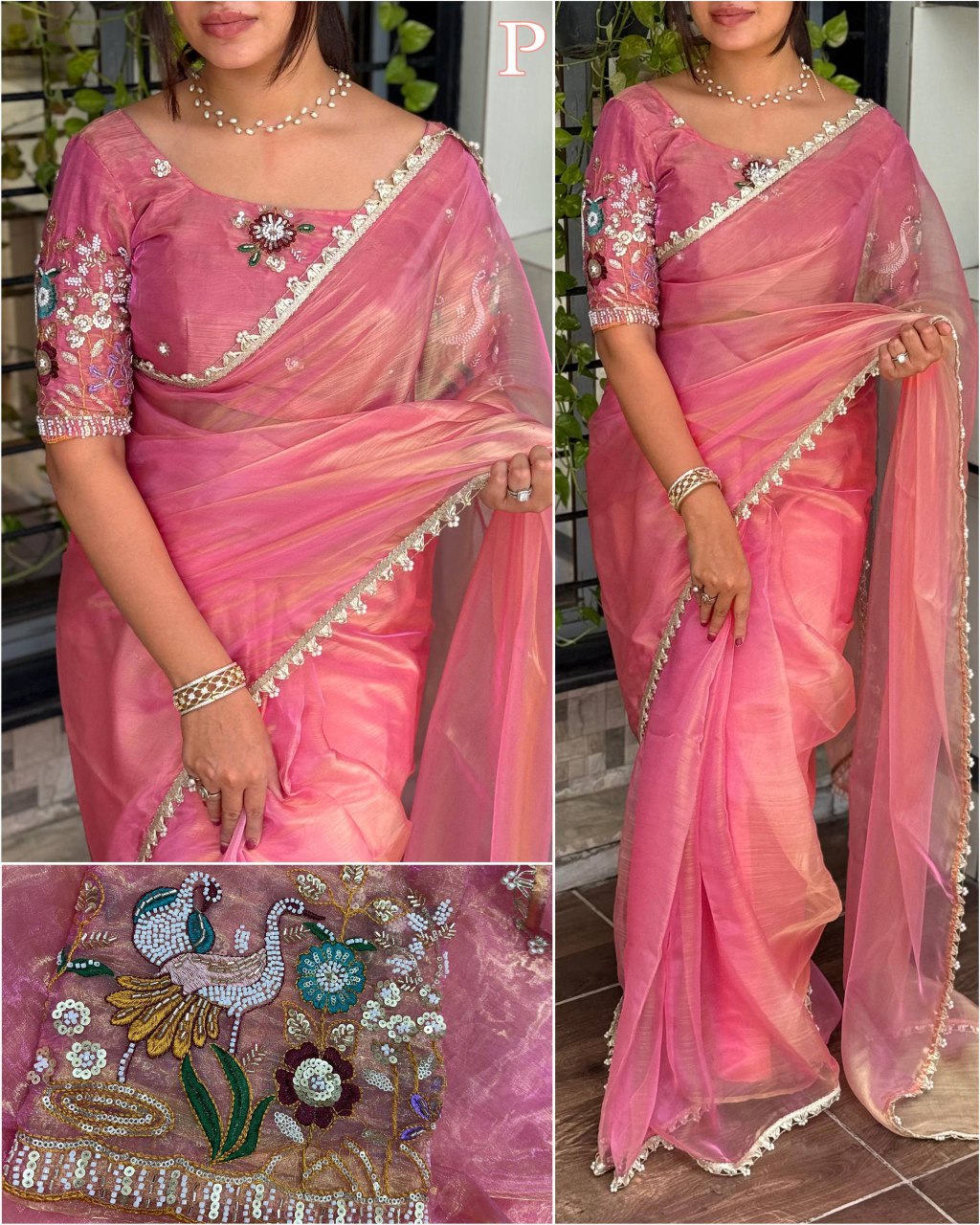 Organza Saree