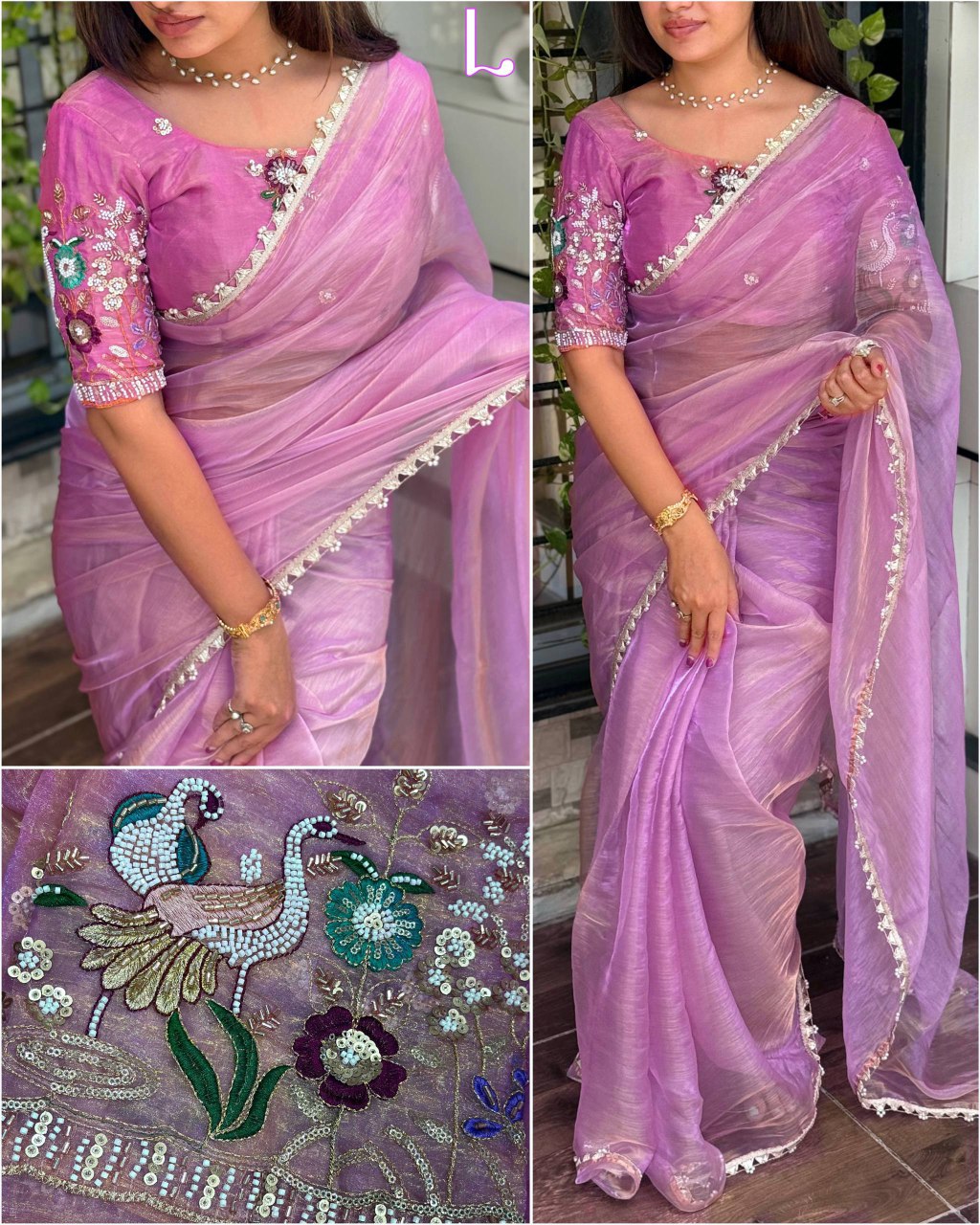 Organza Saree