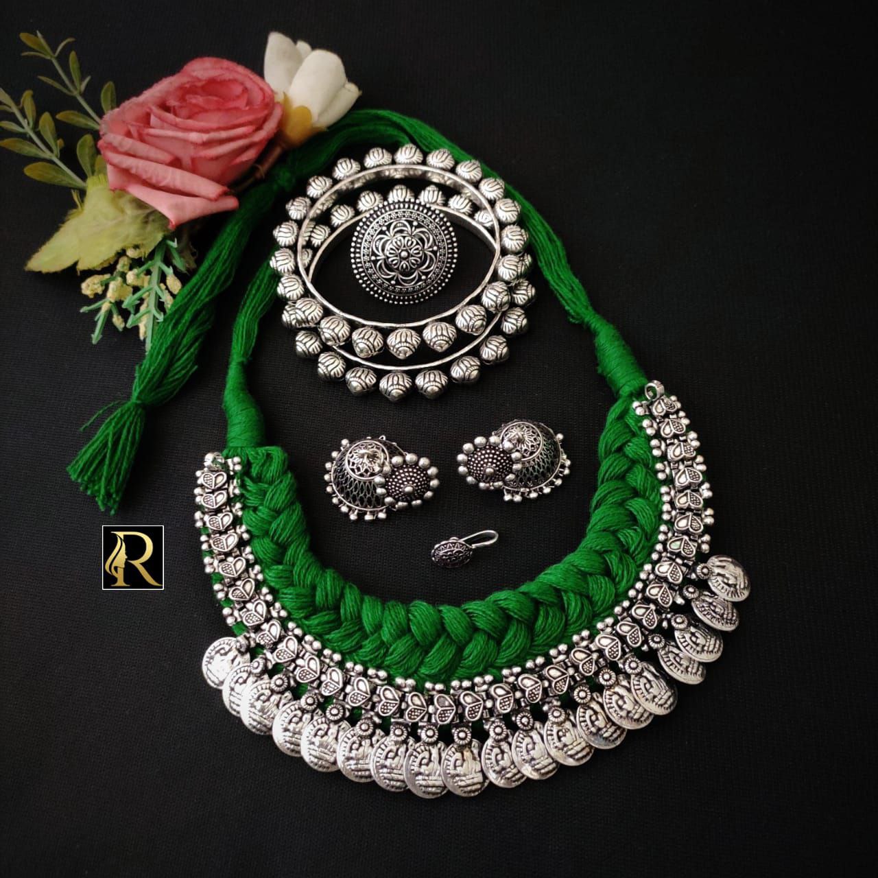 Oxidised Necklace
