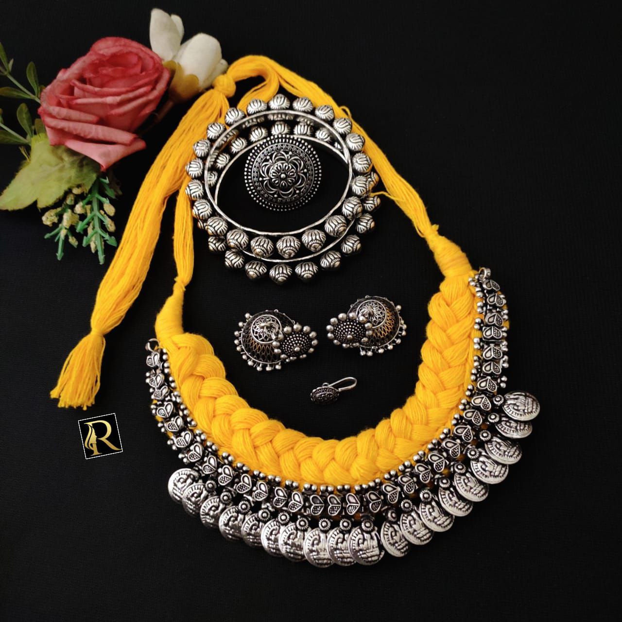 Oxidised Necklace