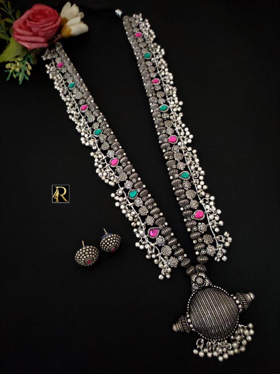 Oxidised Necklace