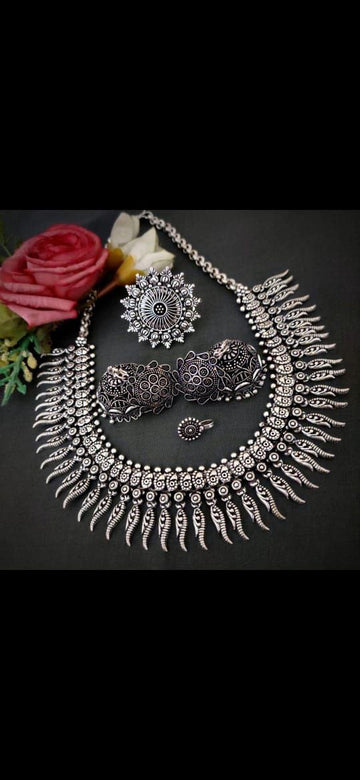 Oxidised Necklace