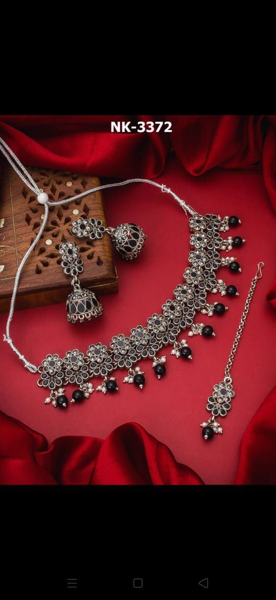 Oxidised Necklace