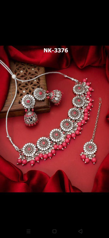 Oxidised Necklace