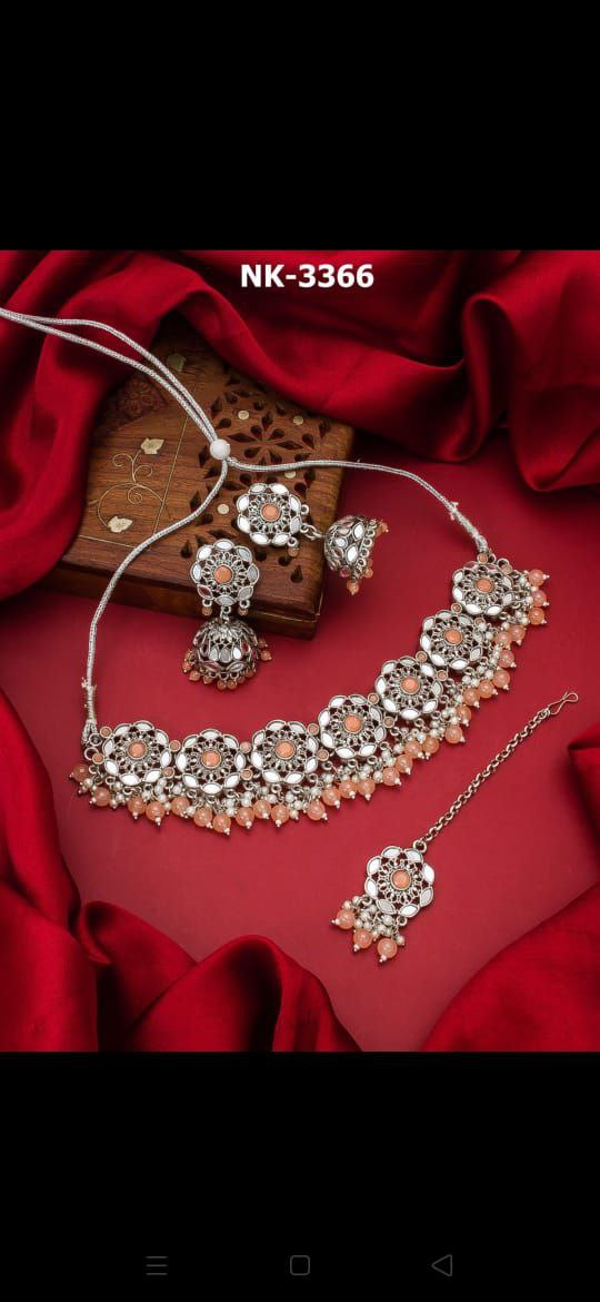 Oxidised Necklace