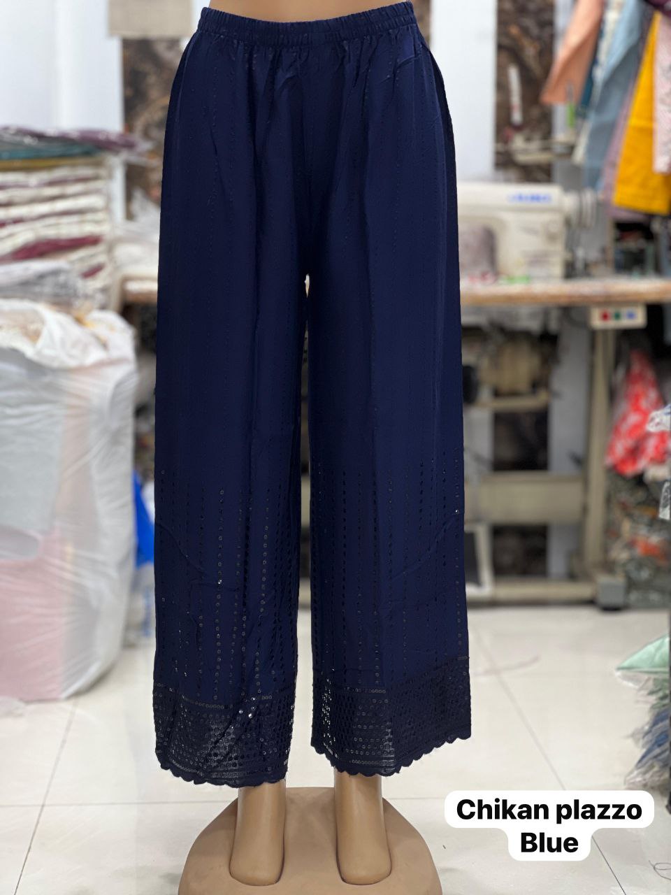 Chikankari Plazzo