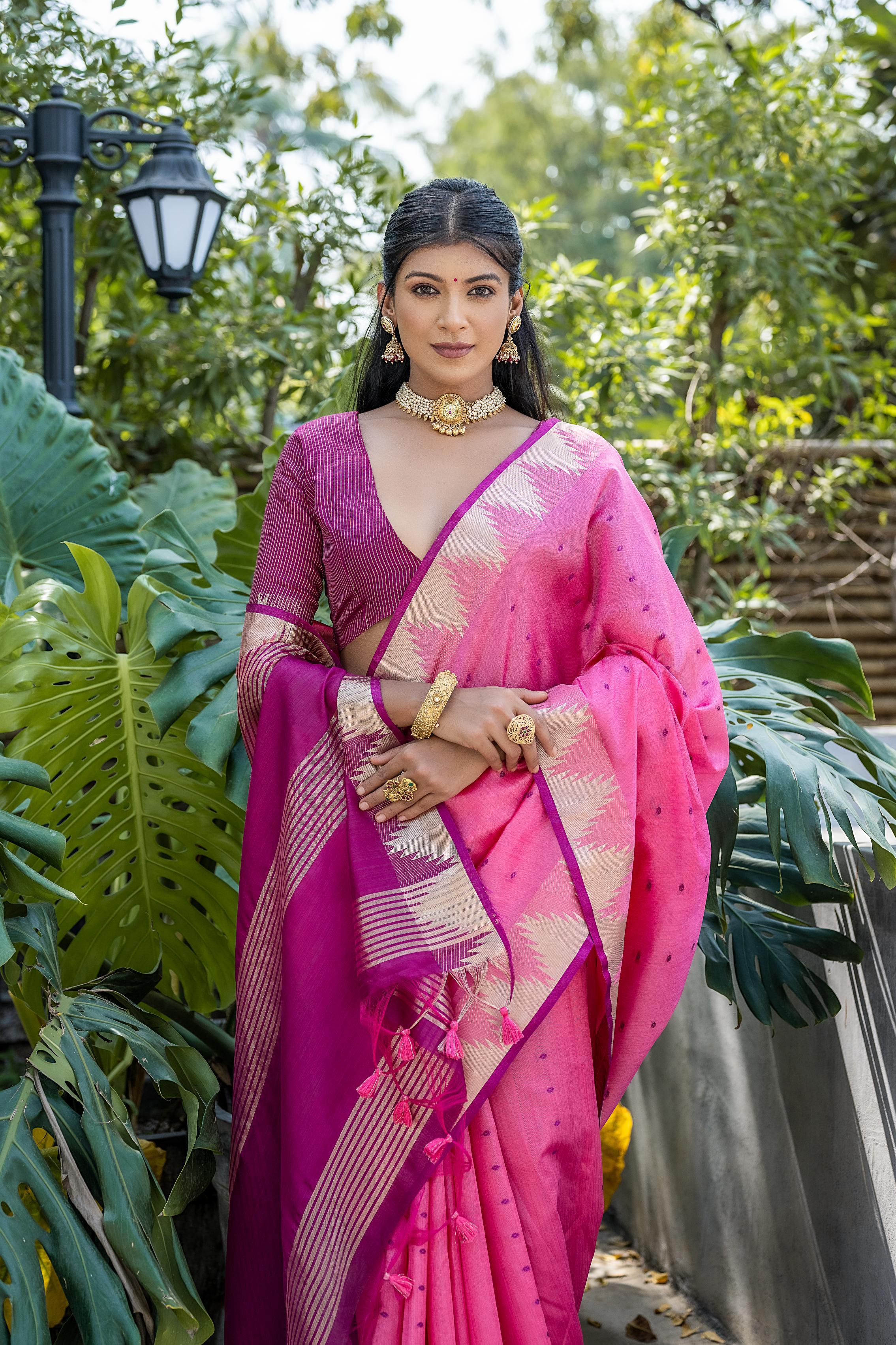 Tussar Saree