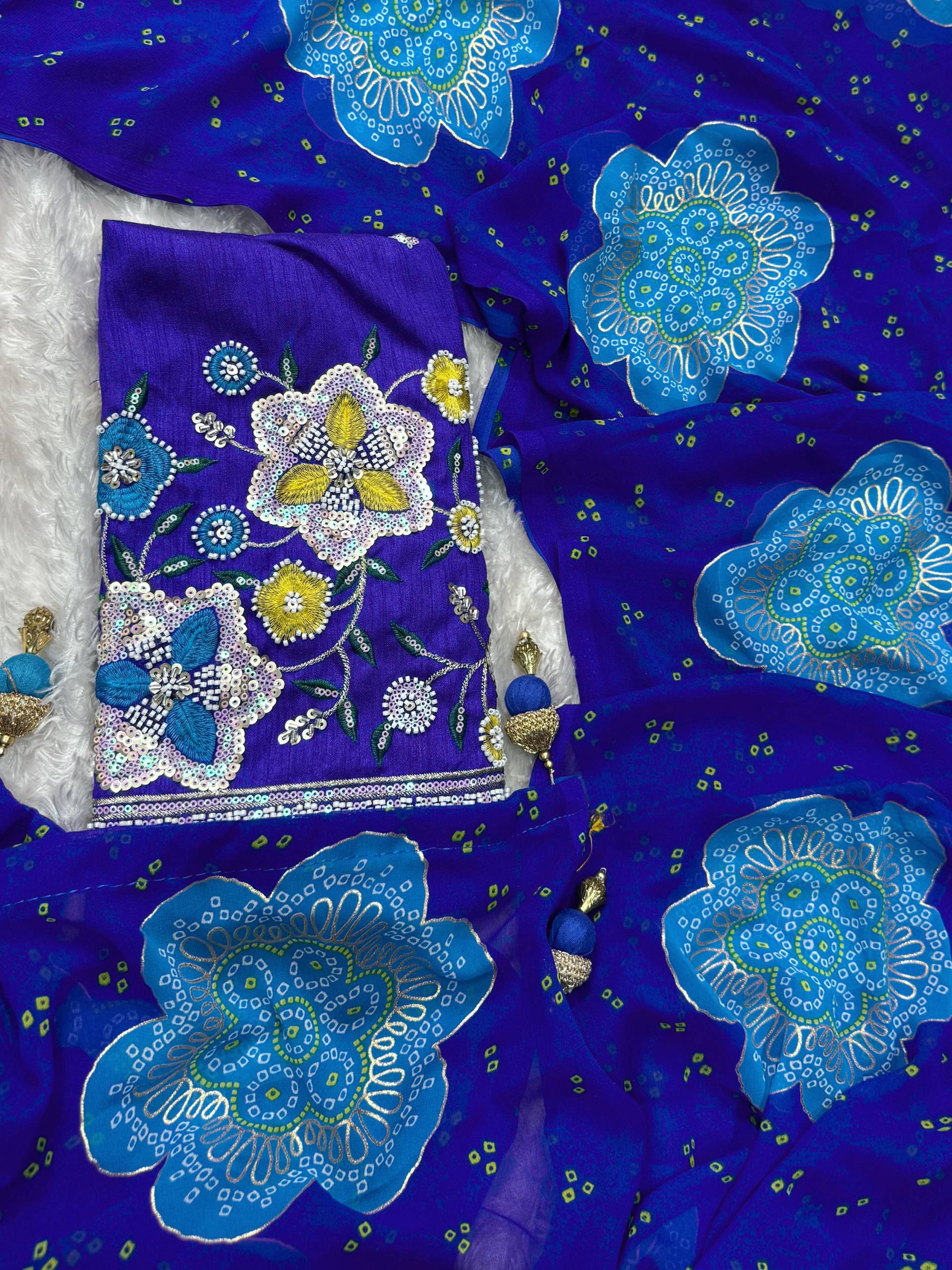 Georgette Saree