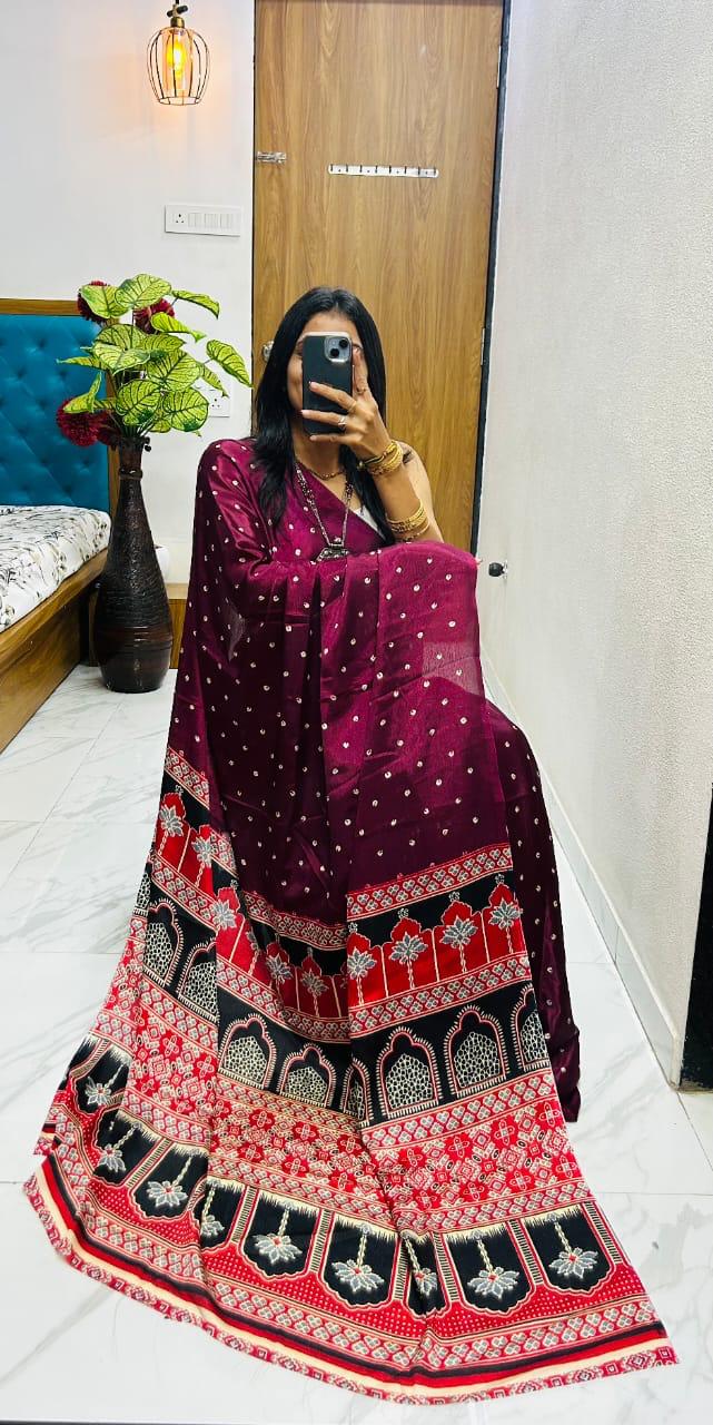 Gajji Silk Saree