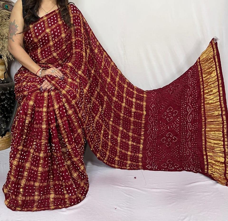 Gajji Silk Saree