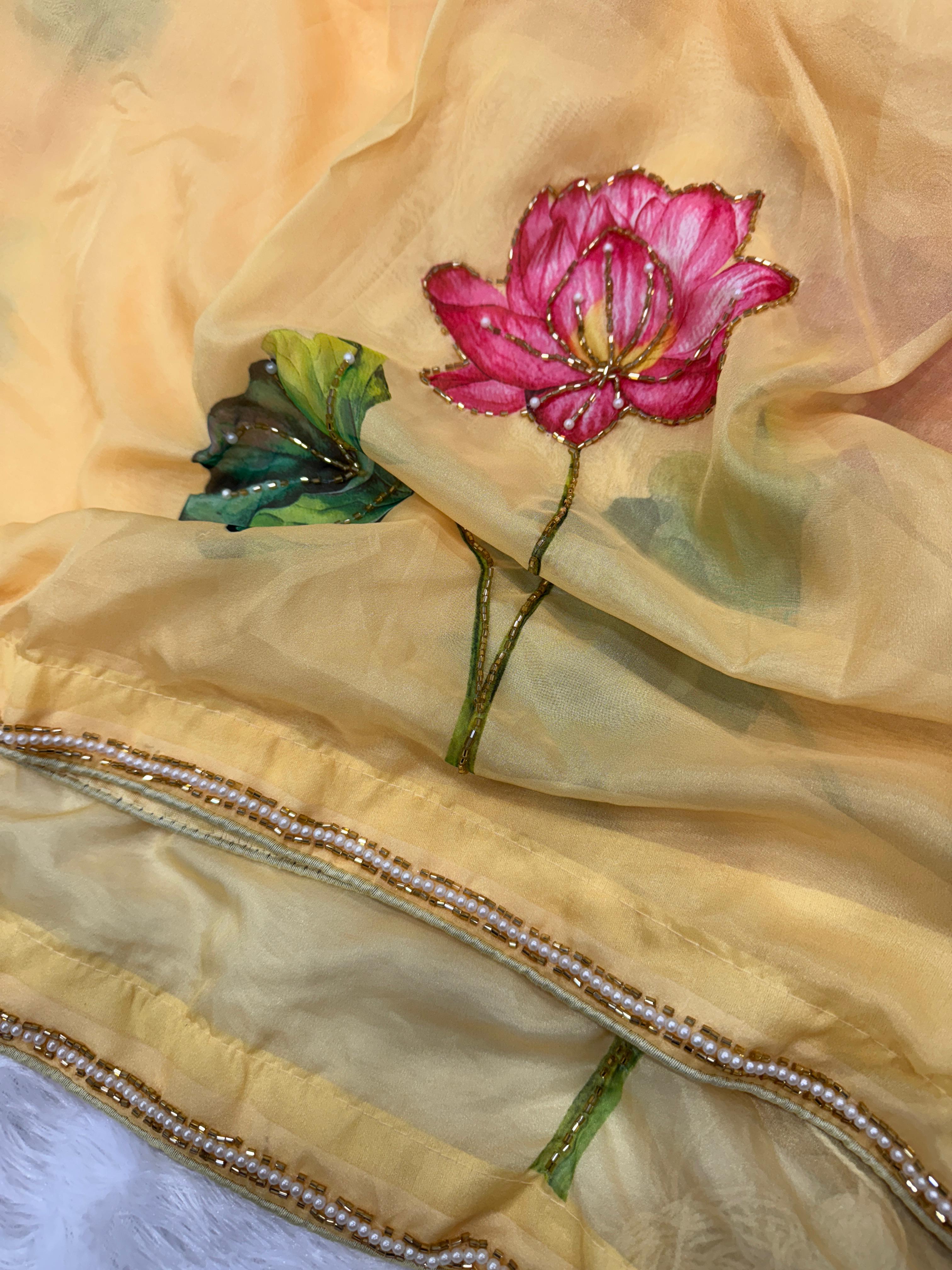 Georgette Saree