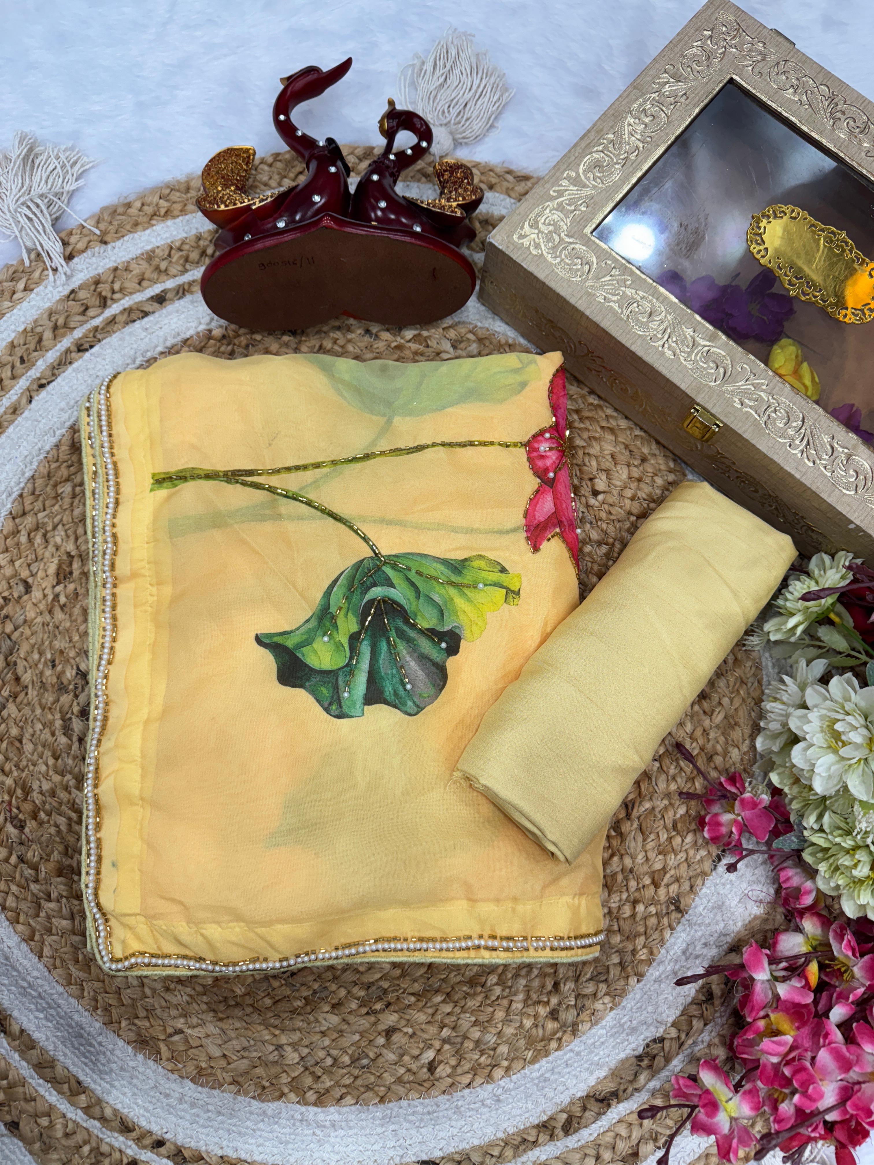 Georgette Saree