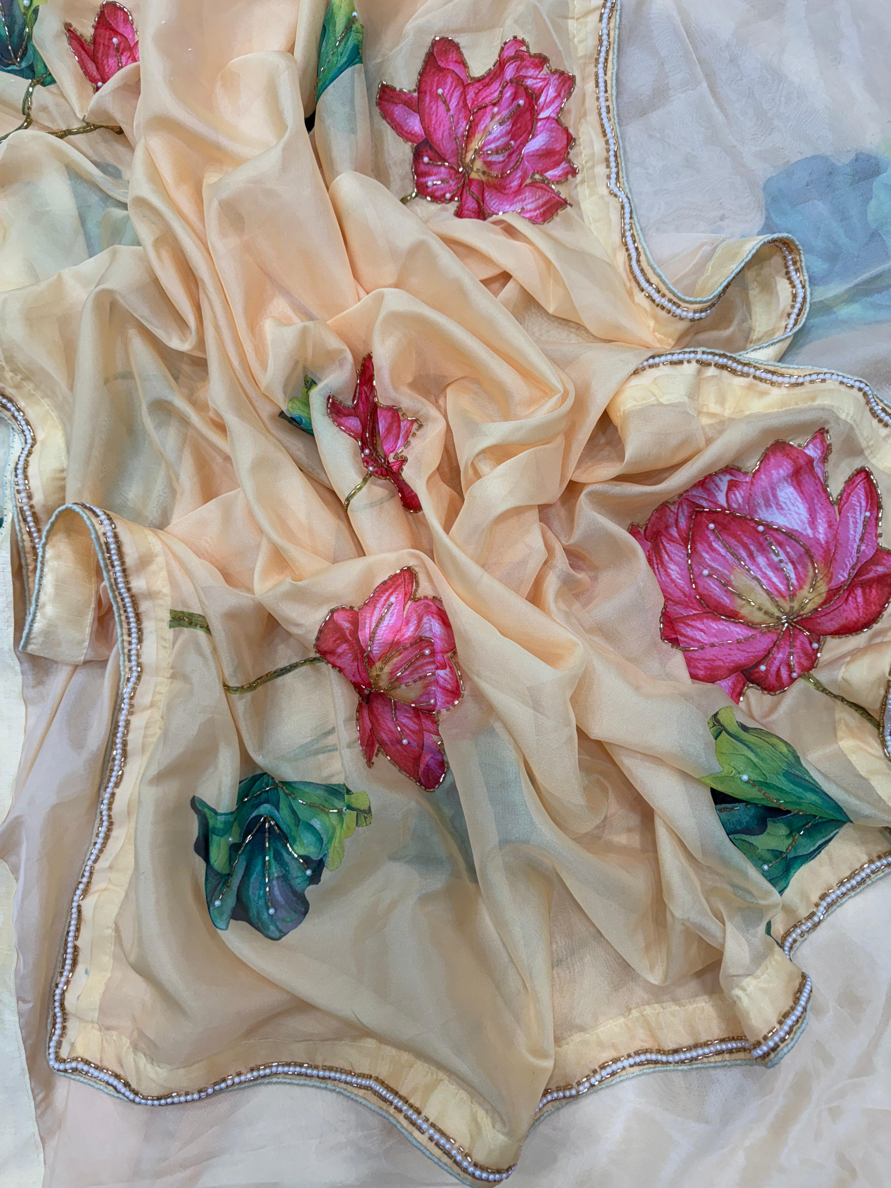 Georgette Saree