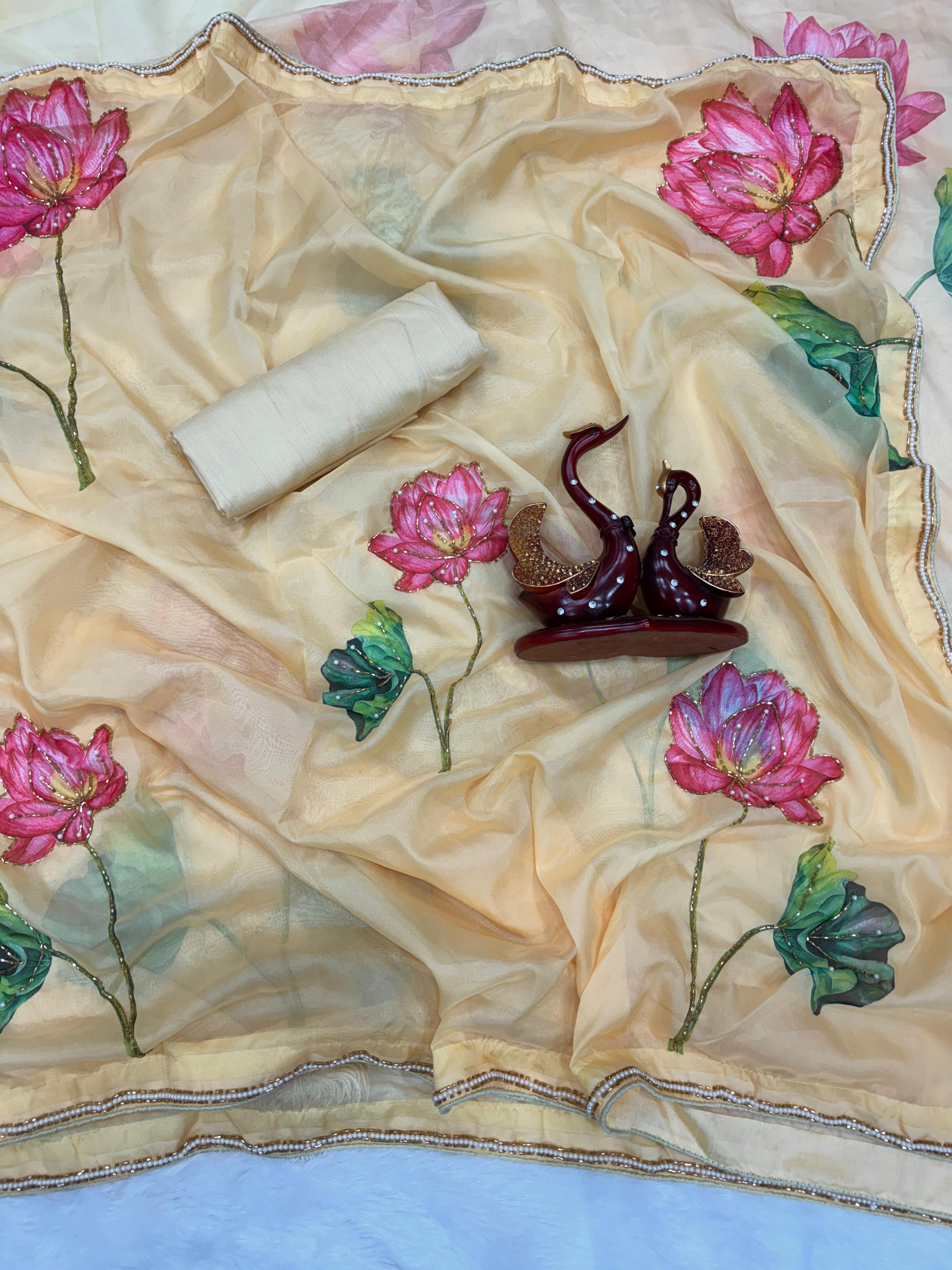 Georgette Saree