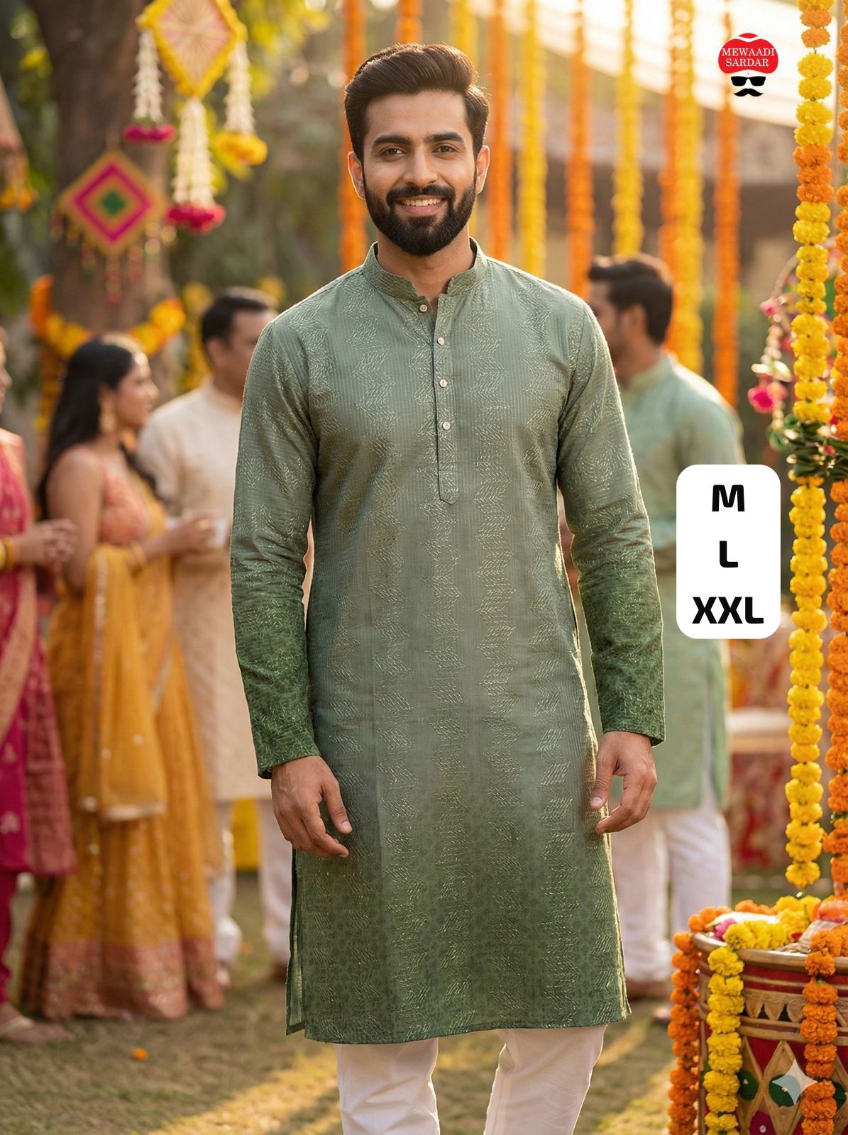Festival Party Wear Luxurious Heavy Reyon Kurta Pajama
