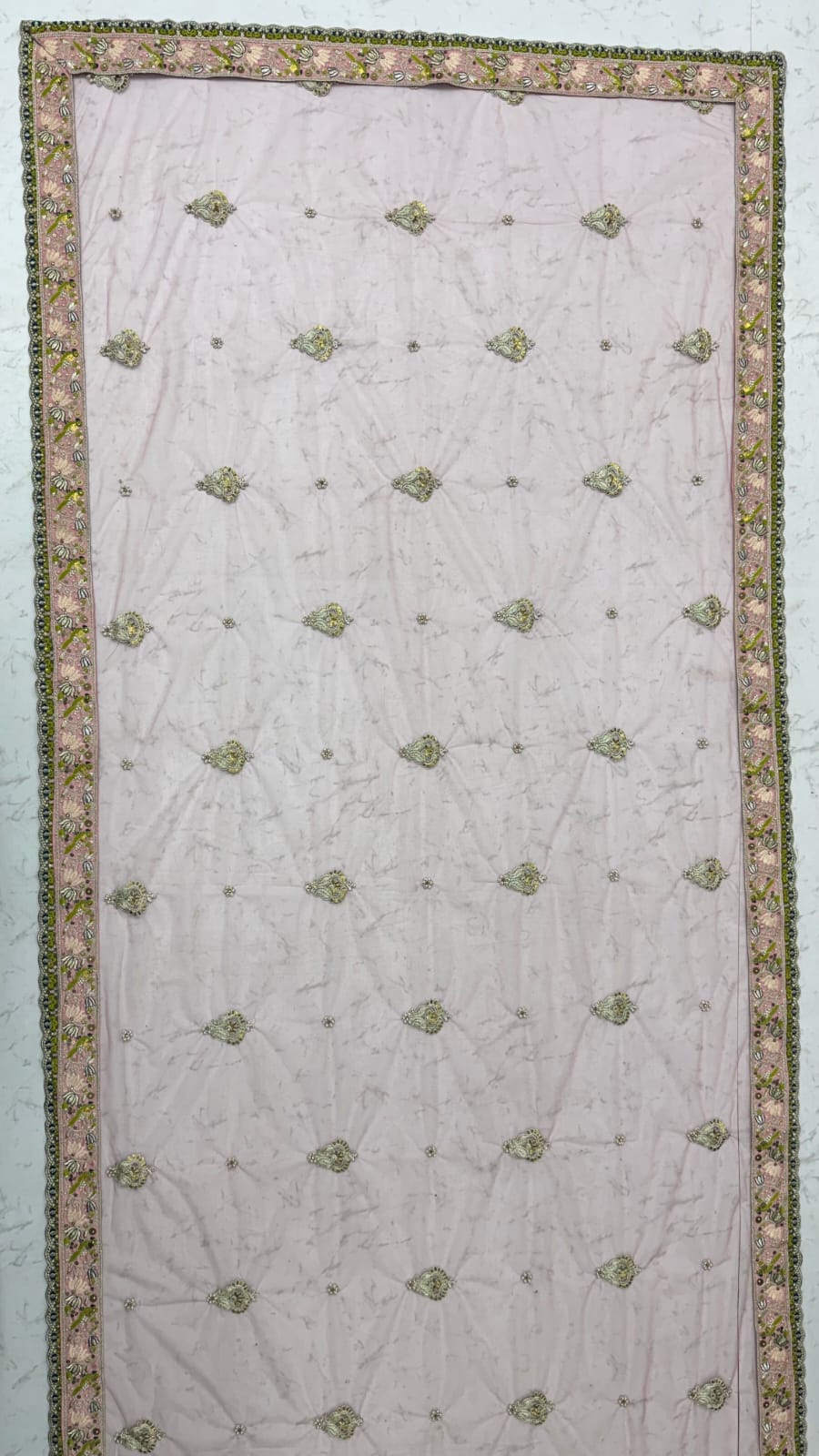 Multi Pure Premium Silk Various Handwork & Multi thread Zari Work Bridal Lehenga Choli