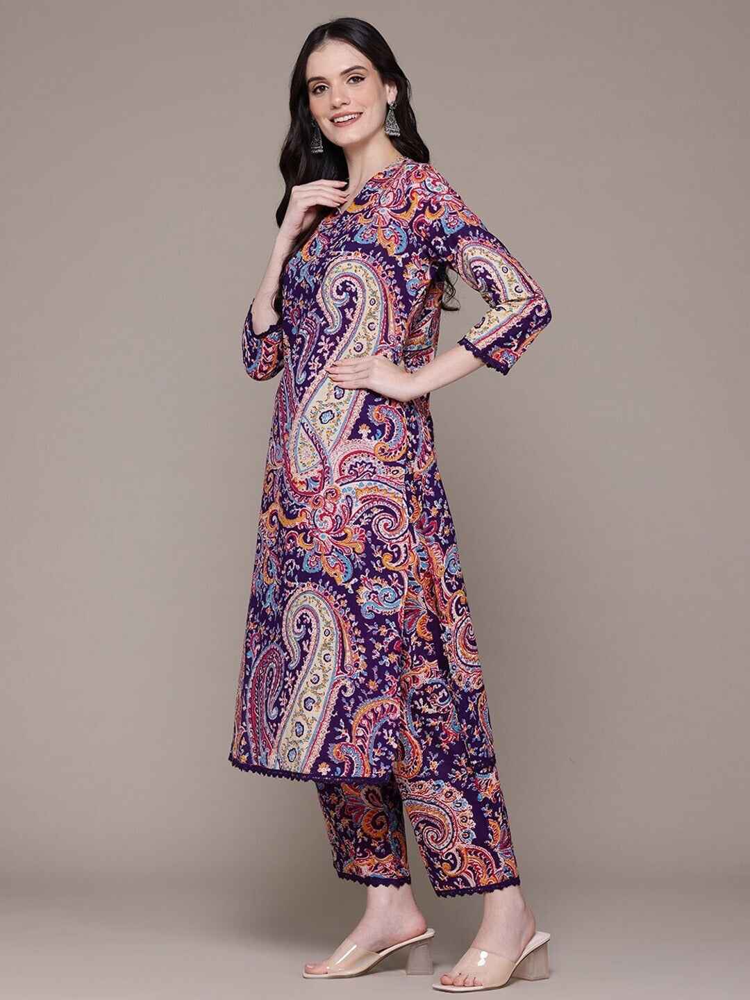Jamun Pure Soft Rayon Cotton Printed Salwar Suit