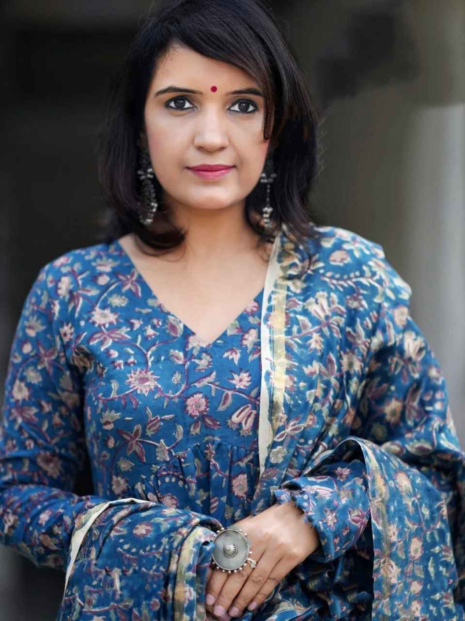 Morepeach Pure Soft Reyon Cotton Blend Print Salwar Suit